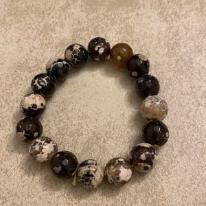 Beaded stretch bracelet